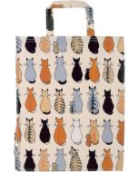 pvc tas Cats in waiting, shopper, boodschappentas pvc, ulster weavers