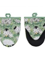Schapen kleine ovenwant , woolly sheep Ulster weavers, set van 2 stuks